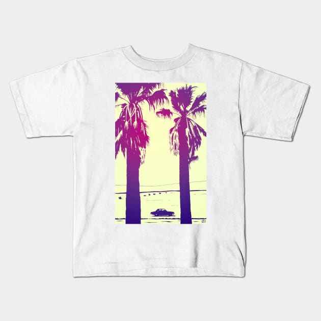 Palms Kids T-Shirt by Giuseppe_Cristiano